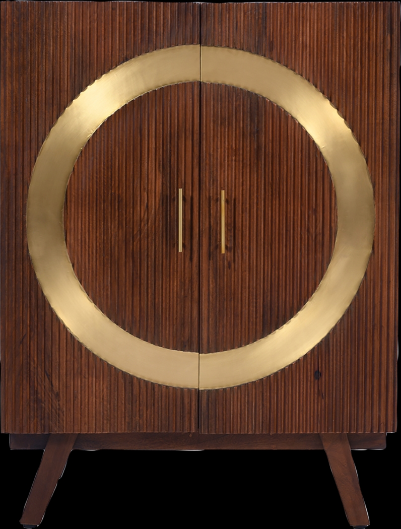 Matalin Brown Bar Cabinet - Thumbnail - Image 5