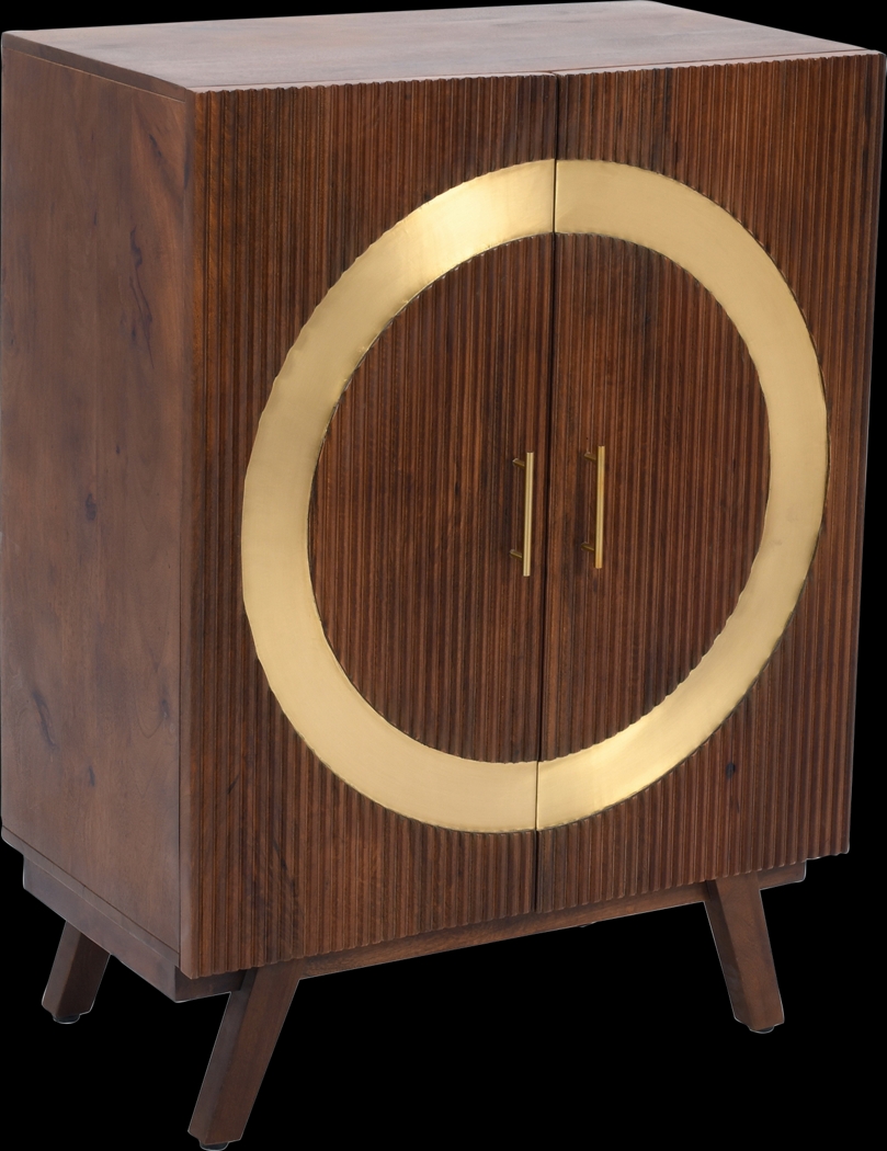 Matalin Brown Bar Cabinet - Thumbnail - Image 1