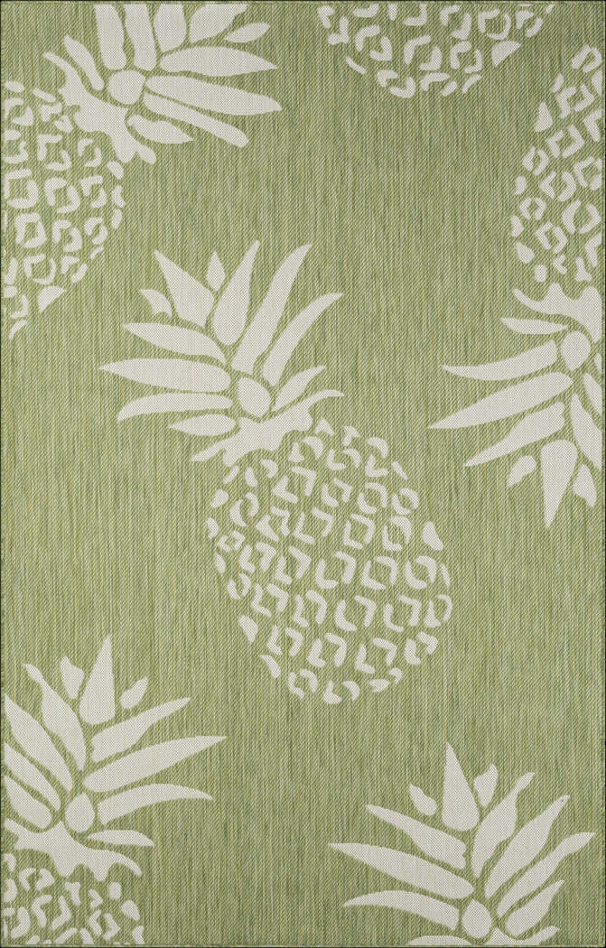 Matarane Green 7'9 x 9'9 Indoor/Outdoor Rug - Thumbnail - Image 1