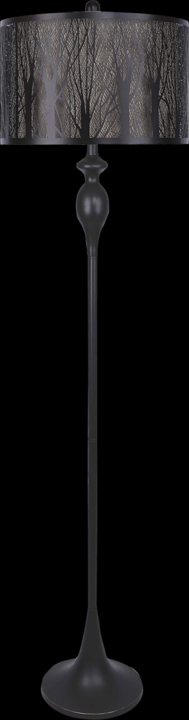 Mathena Drive Bronze Floor Lamp - Thumbnail - Image 1