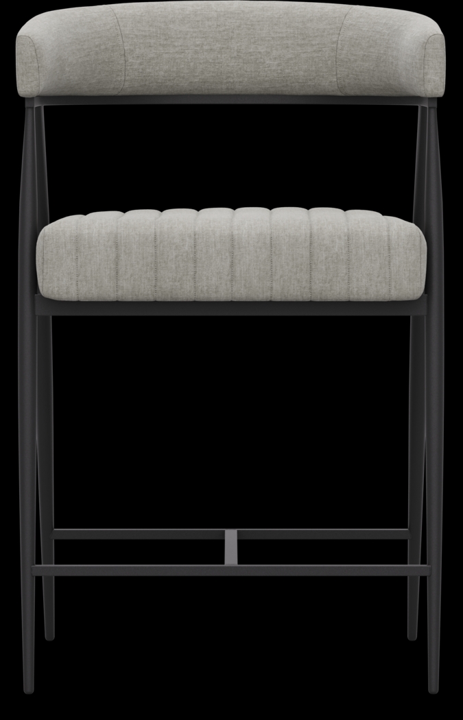 Mathis Gray Counter Height Stool - Thumbnail - Image 2