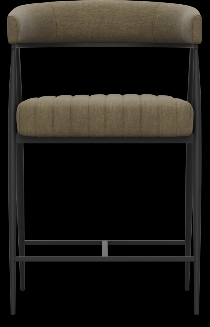 Mathis Green Counter Height Stool - Thumbnail - Image 2