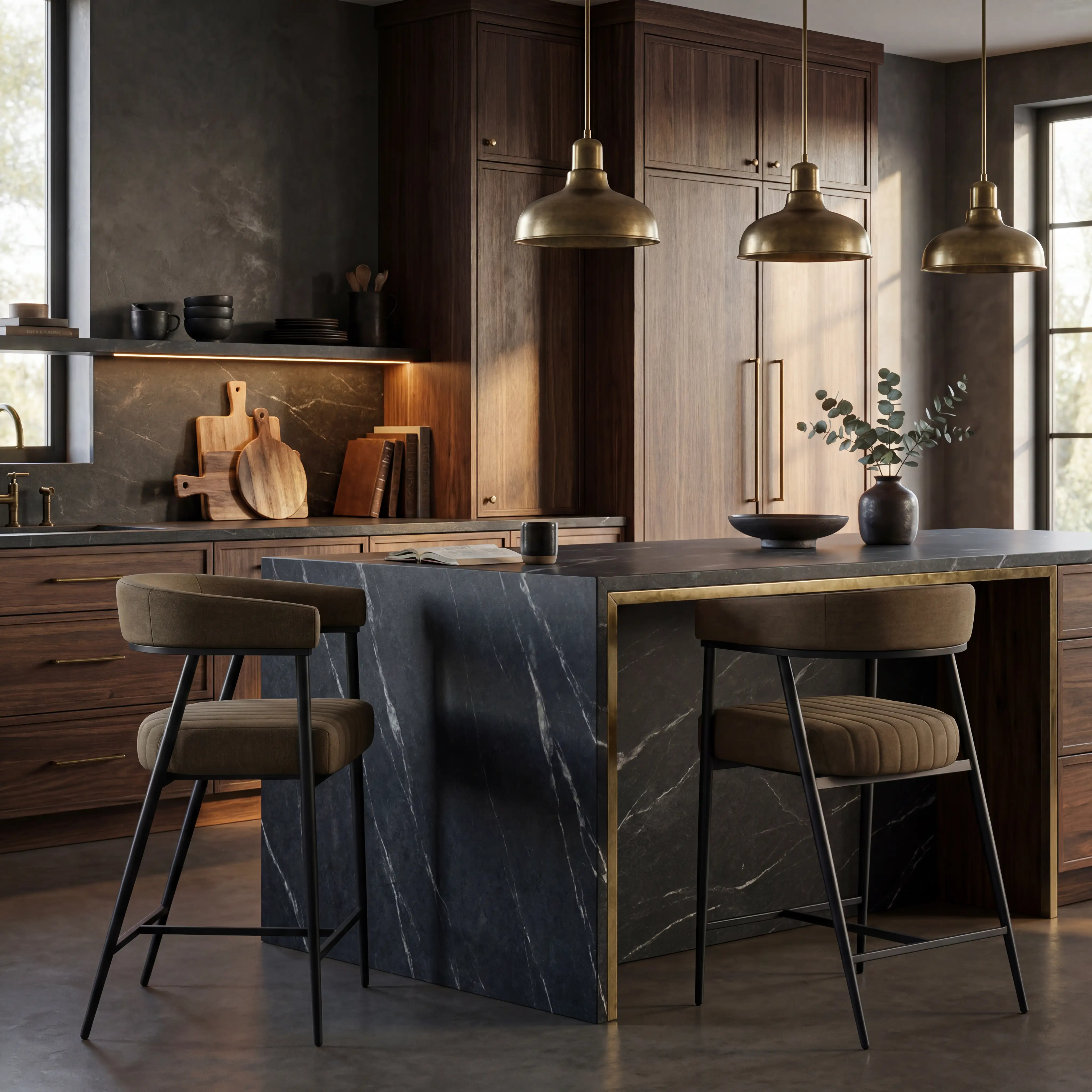 Mathis Green Counter Height Stool - Thumbnail - Image 4