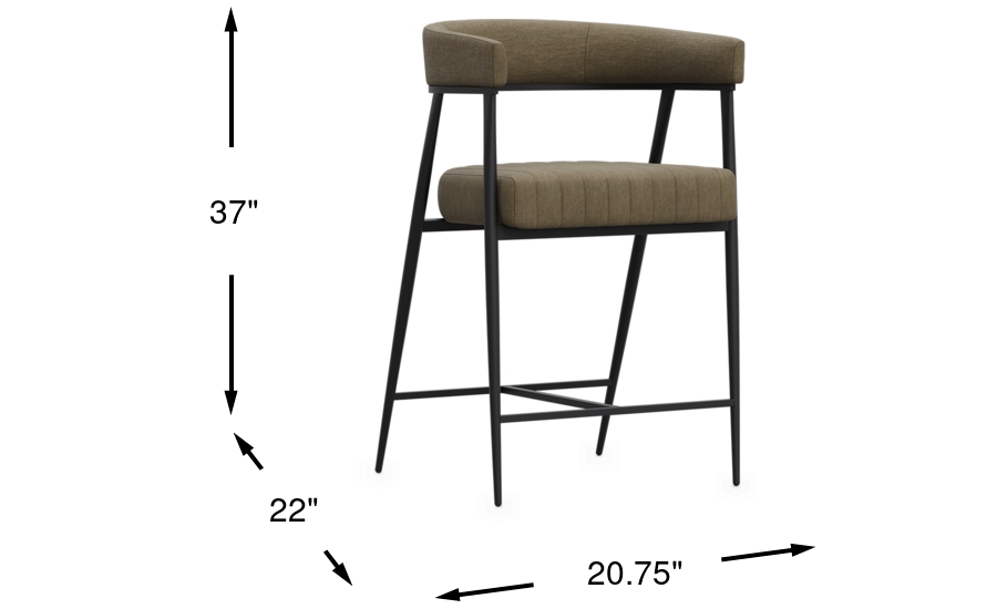 Dimension Image. Please refer to the Dimension Tab on this page for dimension details.