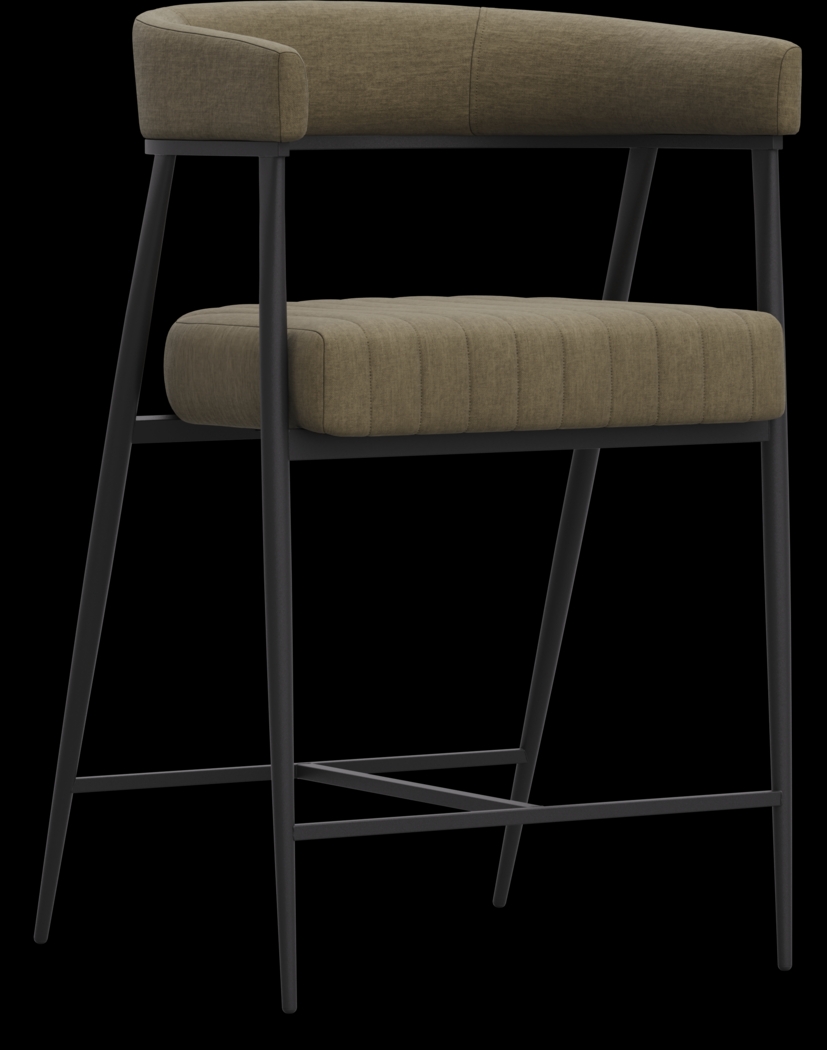 Mathis Green Counter Height Stool - Thumbnail - Image 1