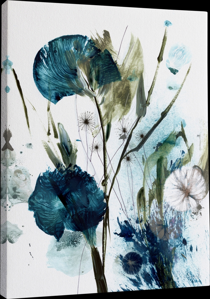 Matigo Teal Canvas Wall Art - Thumbnail - Image 1