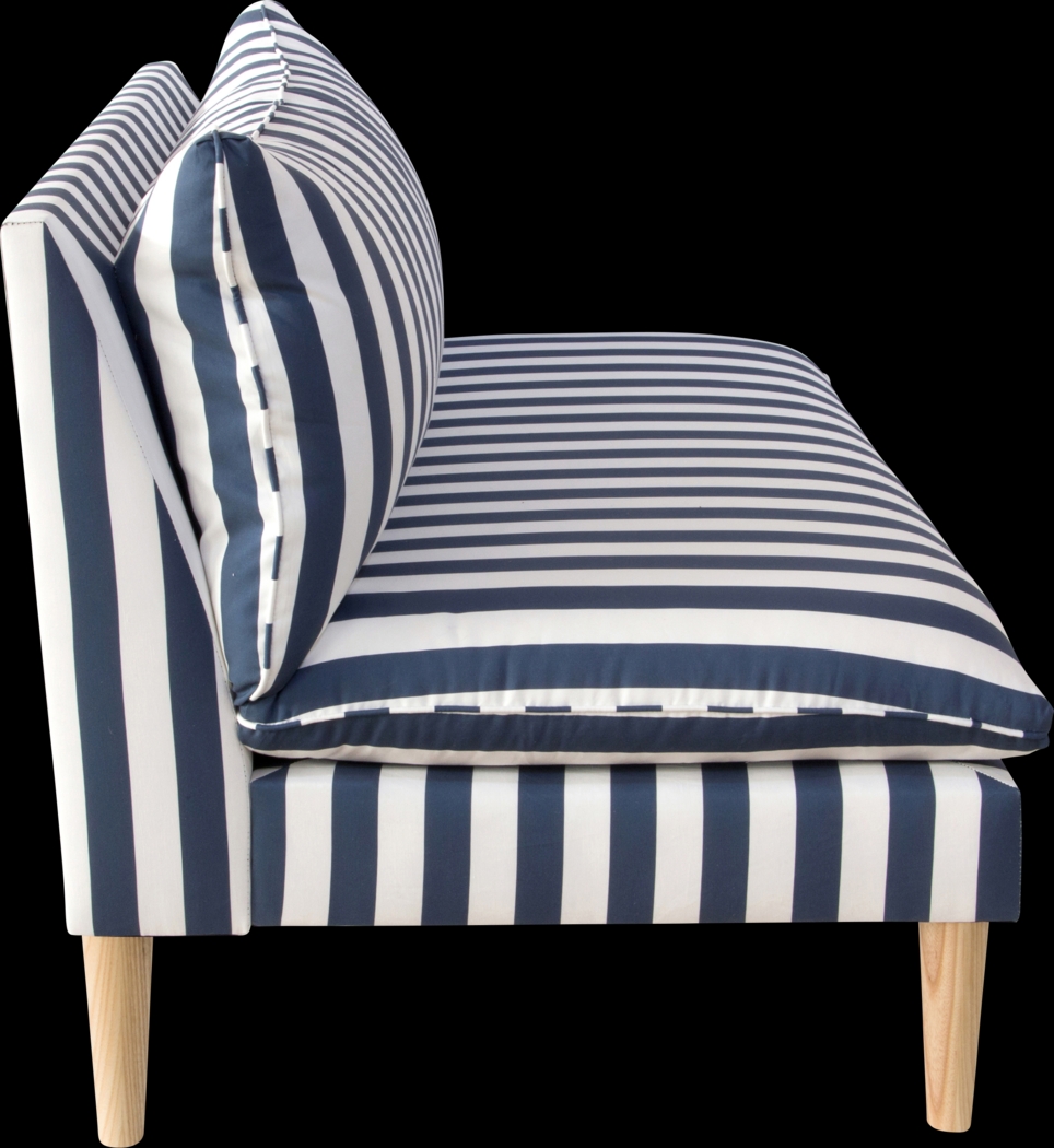 Matira Cove Blue Settee - Thumbnail - Image 3