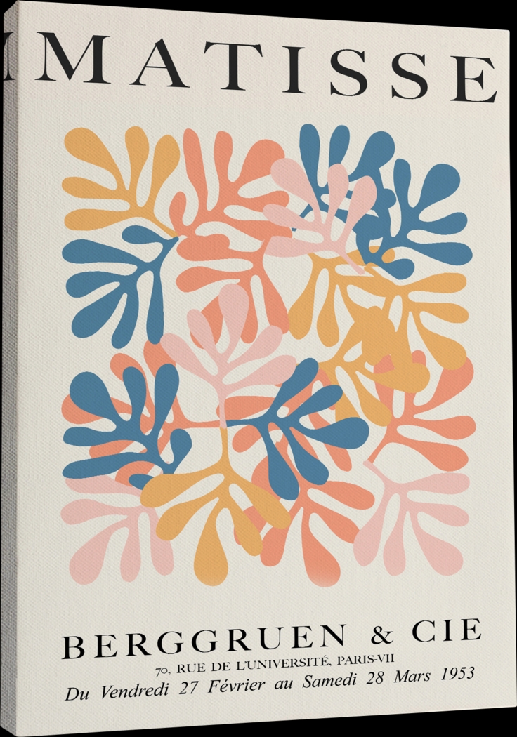 Matisse Foliage Multi Canvas Wall Art - Thumbnail - Image 1