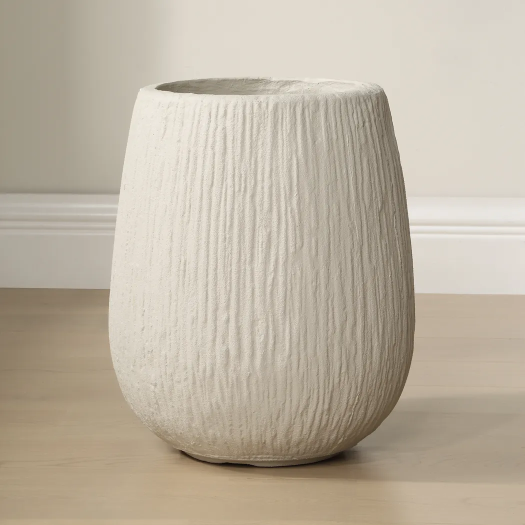 Matri White Outdoor Planter - Thumbnail - Image 4