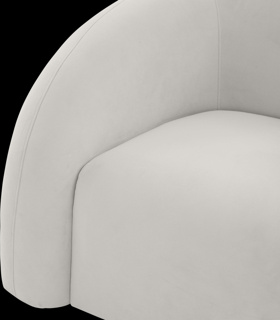 Matthai Light Gray Accent Chair - Thumbnail - Image 5