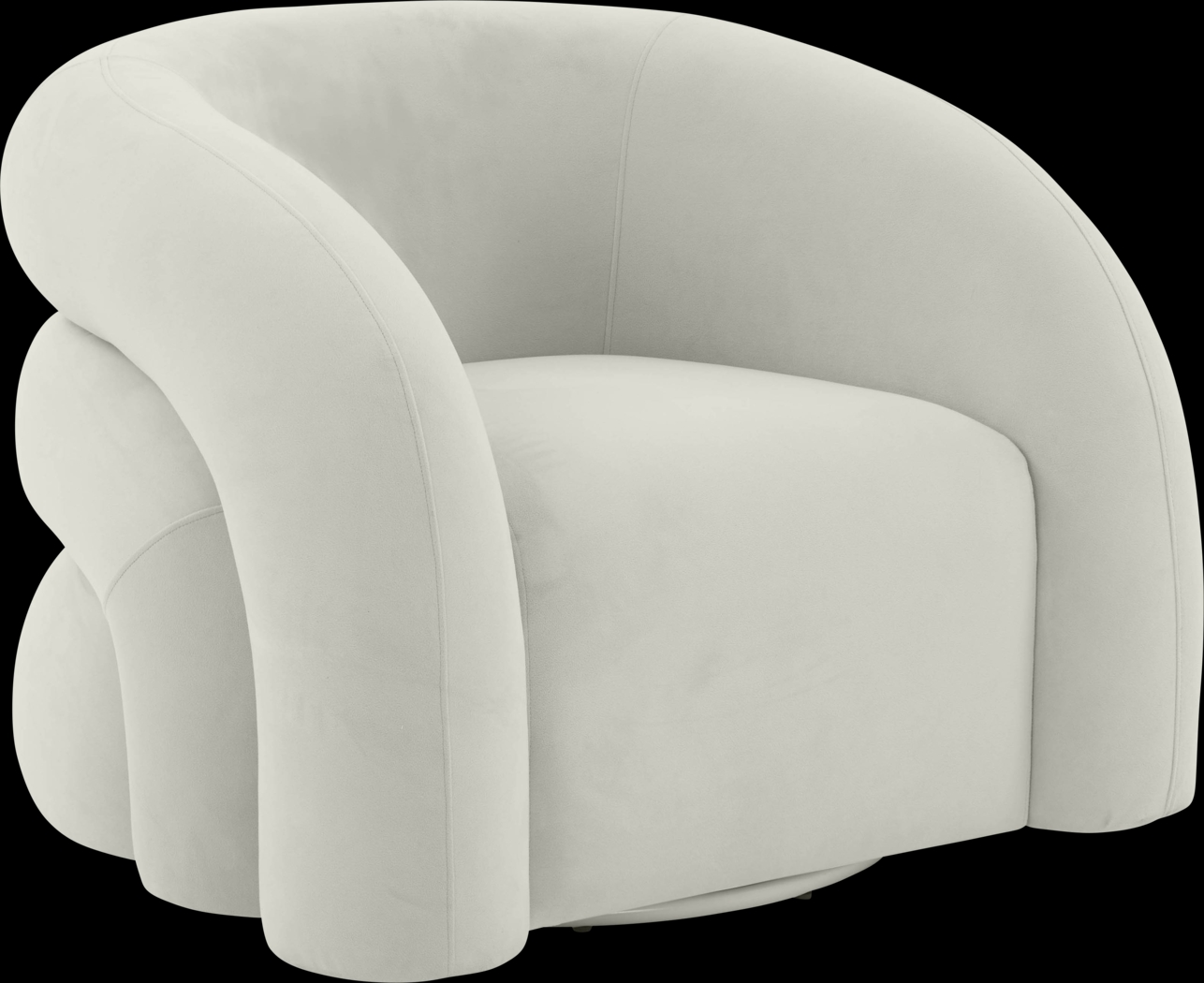Matthai Light Gray Accent Chair - Thumbnail - Image 1