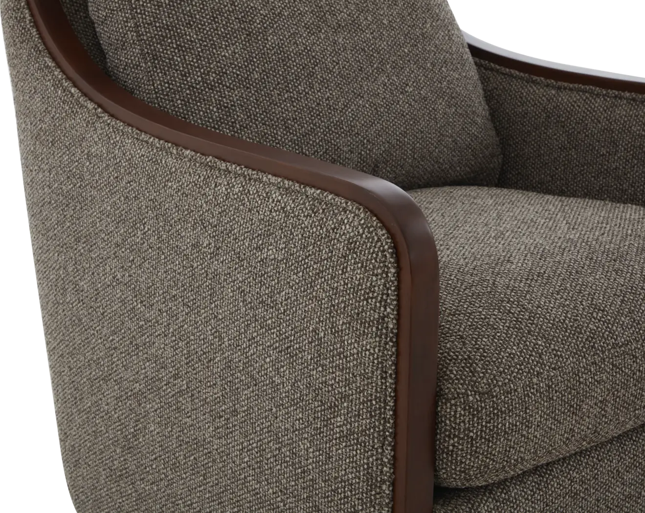Mattingly Brown Swivel Chair - Thumbnail - Image 4
