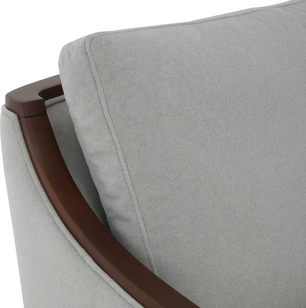 Mattingly Gray Swivel Chair - Image 5