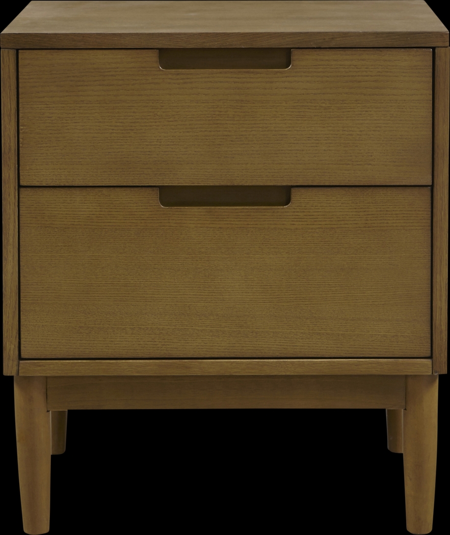 Maujer Brown Nightstand - Thumbnail - Image 3