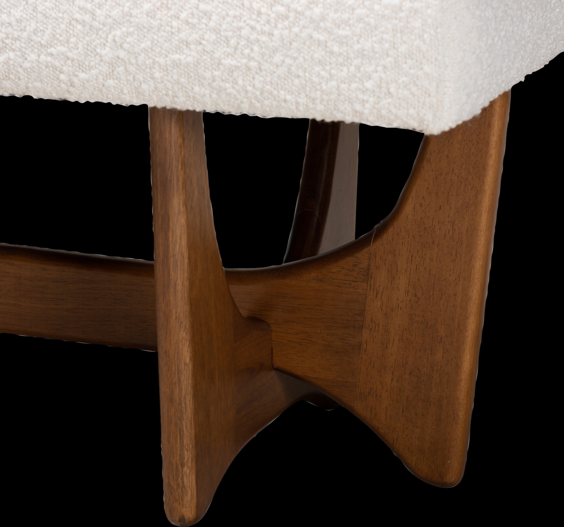 Maule Walnut Bench - Thumbnail - Image 4