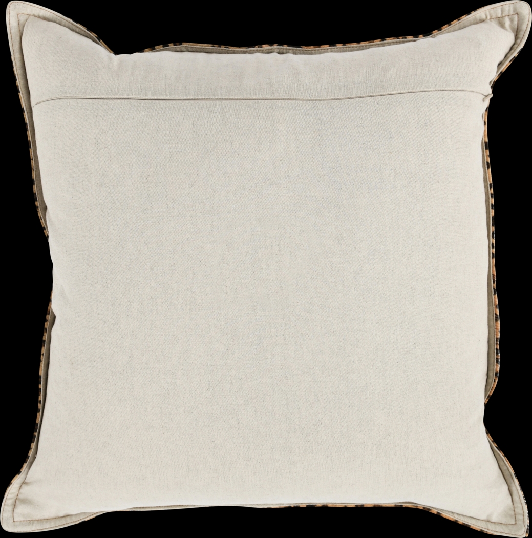Maura Brown Accent Pillow - Thumbnail - Image 3