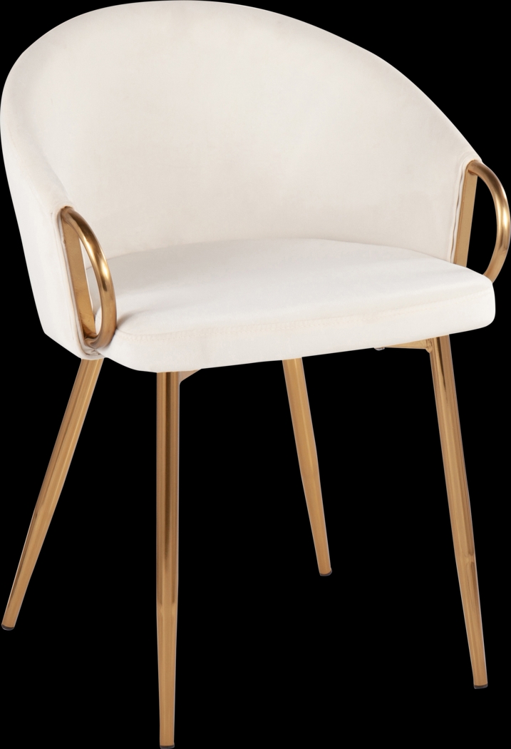 Maura May Cream Side Chair - Thumbnail - Image 1