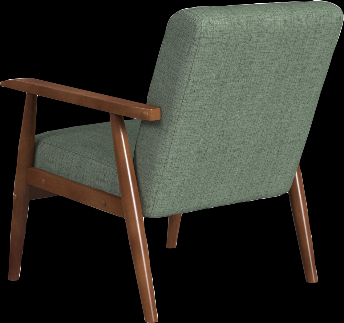 Maurrice Green Accent Chair - Thumbnail - Image 4