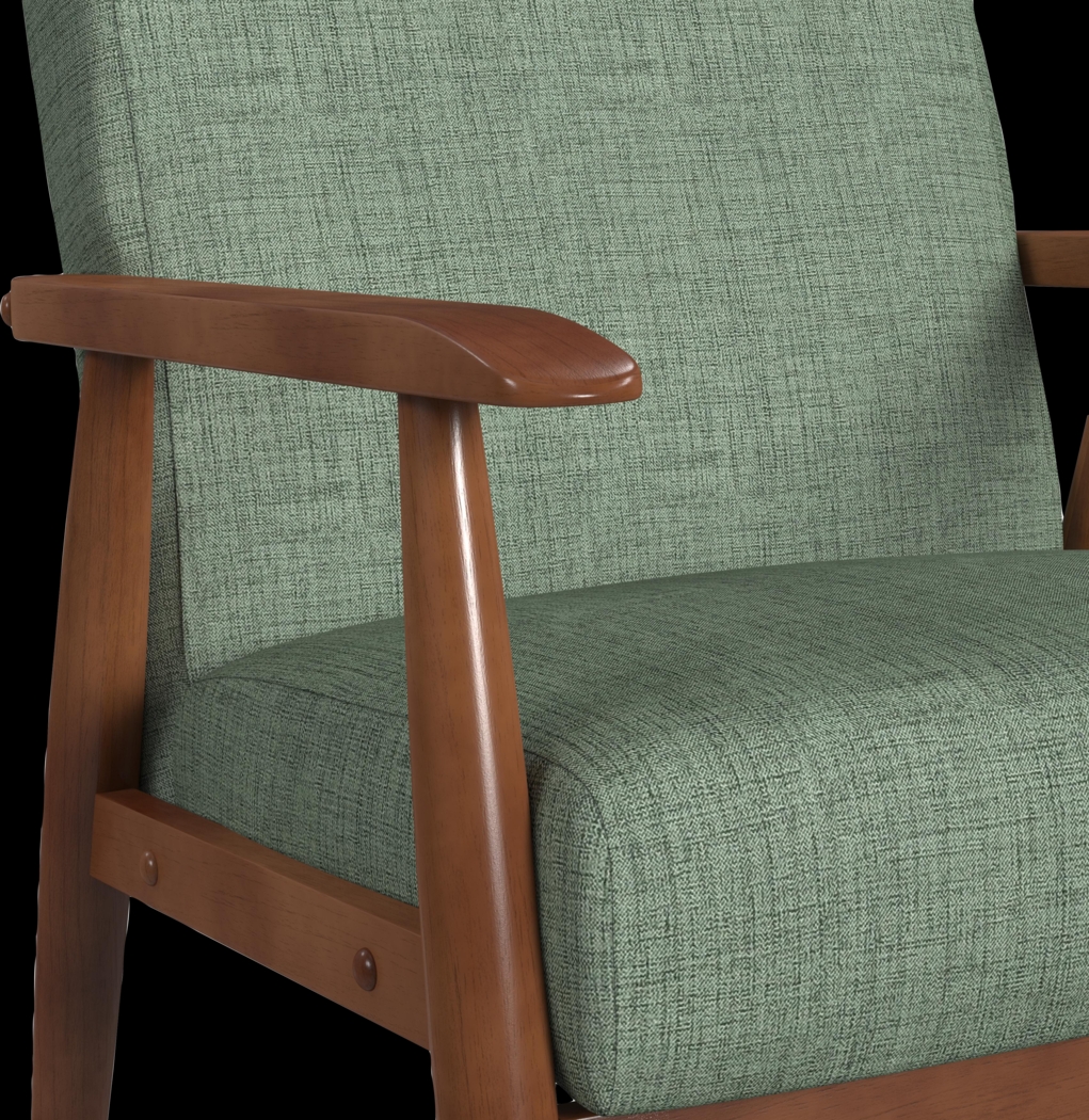 Maurrice Green Accent Chair - Thumbnail - Image 5