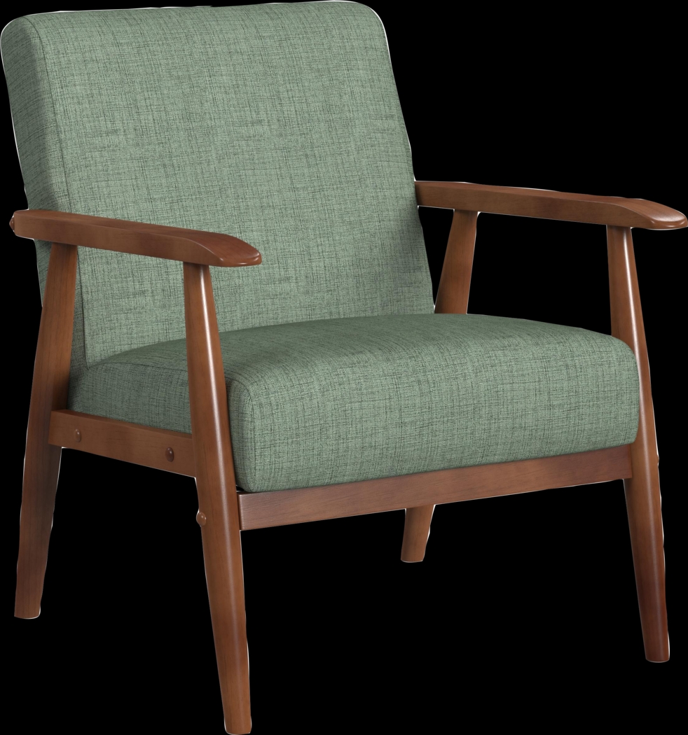 Maurrice Green Accent Chair - Thumbnail - Image 1