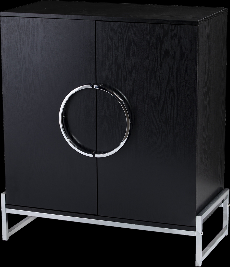 Mavelle Black Bar Cabinet - Thumbnail - Image 1