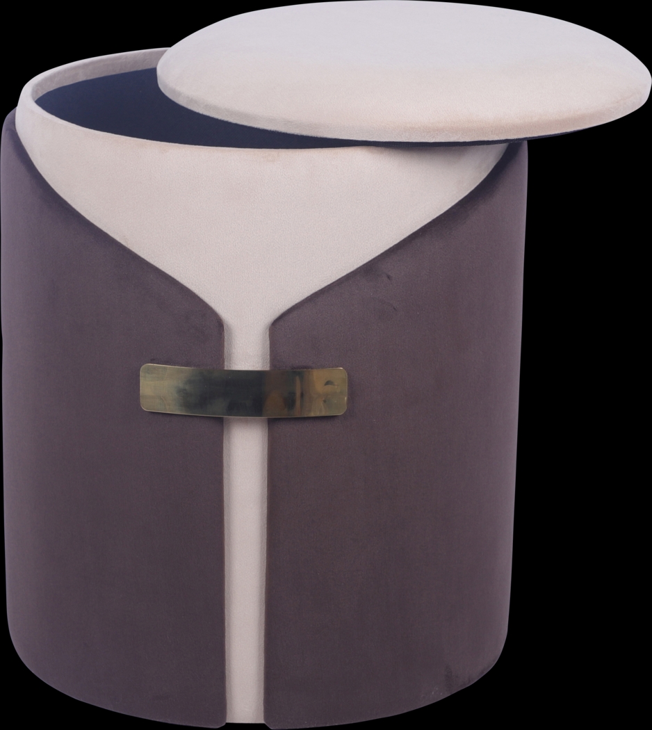 Mavri Brown Storage Ottoman - Thumbnail - Image 4