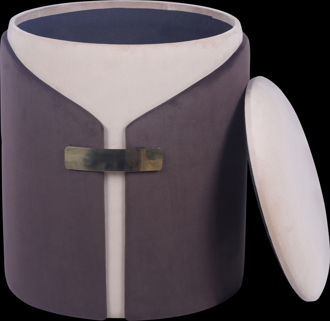 Mavri Brown Storage Ottoman - Thumbnail - Image 8