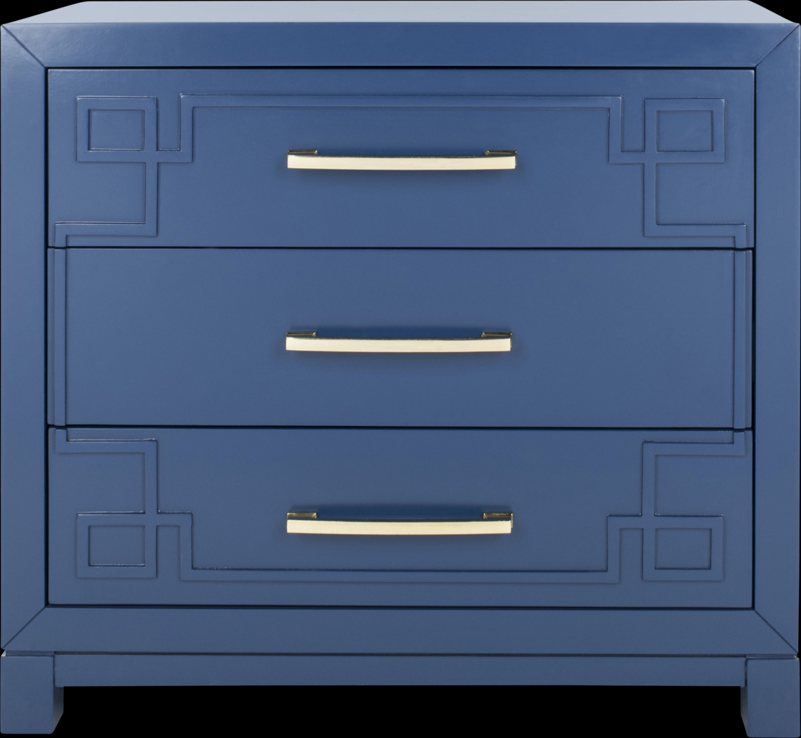 Mawood Blue Accent Cabinet - Thumbnail - Image 1