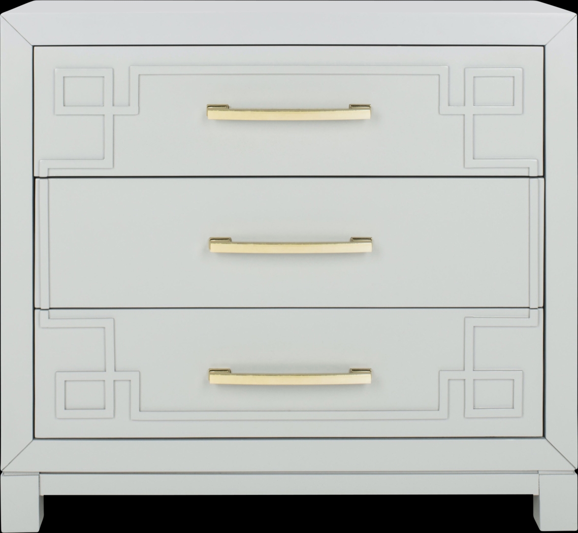 Mawood Gray Accent Cabinet - Thumbnail - Image 1