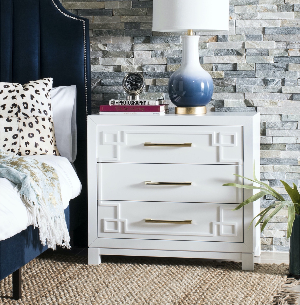 Mawood White Accent Cabinet - Thumbnail - Image 2