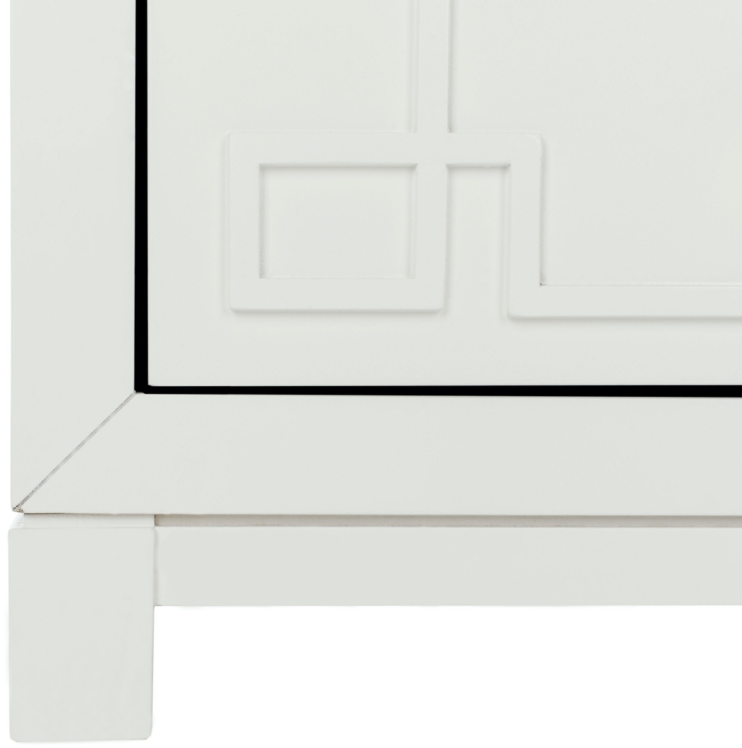 Mawood White Accent Cabinet - Thumbnail - Image 8