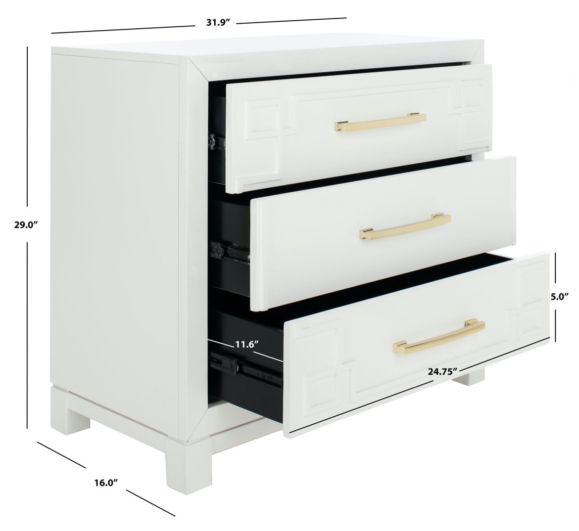 Mawood White Accent Cabinet - Thumbnail - Image 9