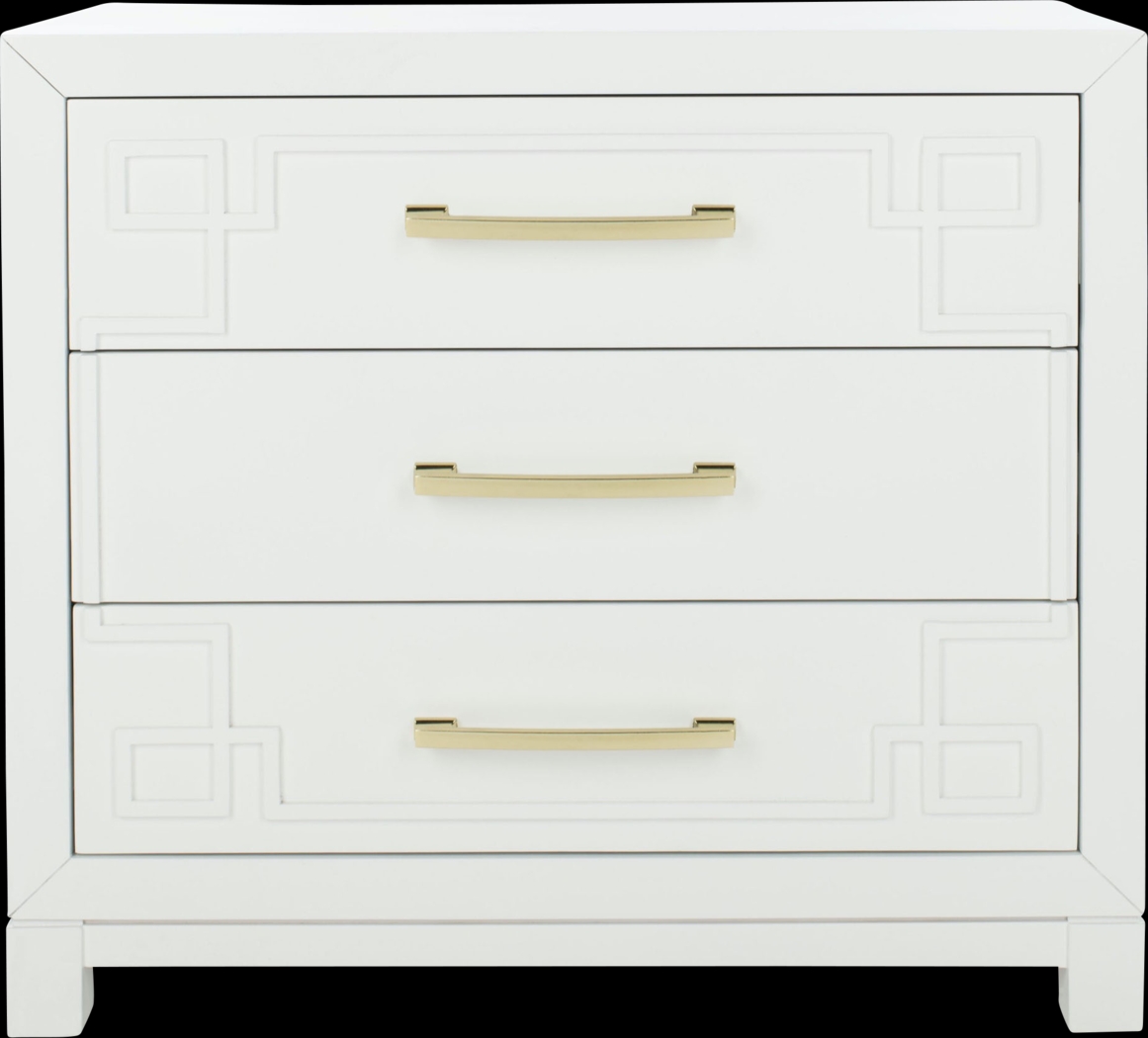 Mawood White Accent Cabinet - Thumbnail - Image 1