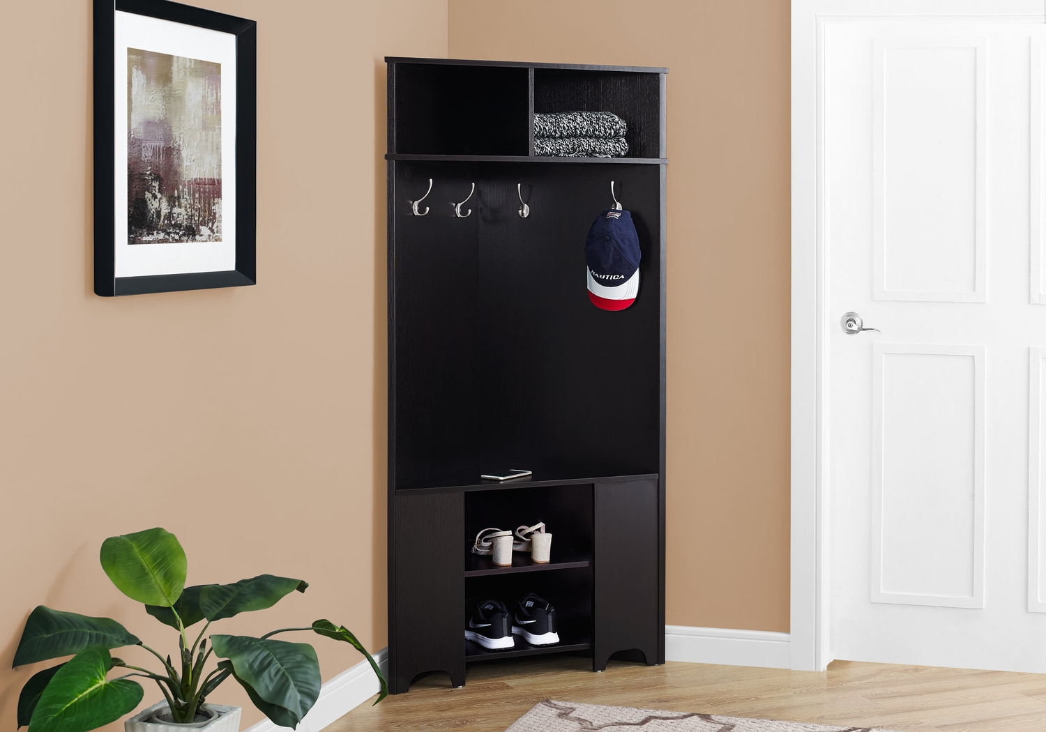 Maxey Cappuccino Bookcase - Thumbnail - Image 2