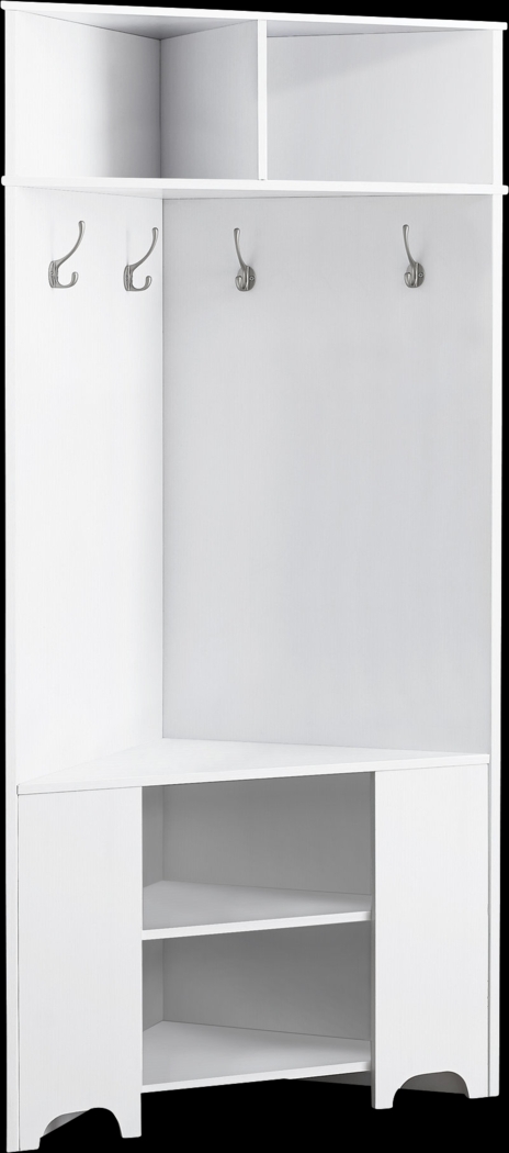 Maxey White Bookcase - Thumbnail - Image 1