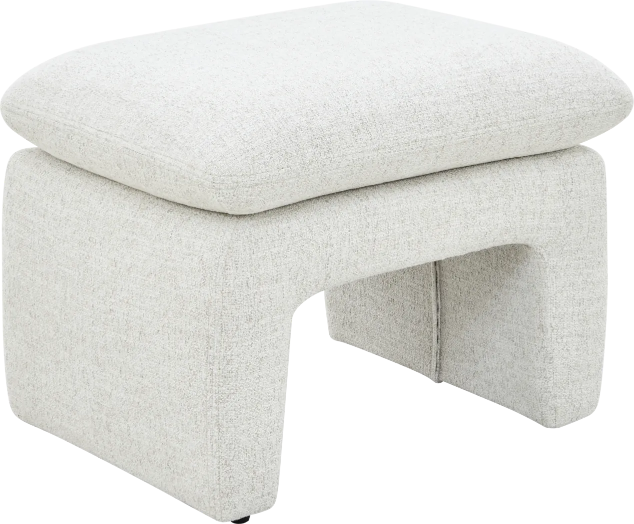 Maxine Beige Ottoman - Thumbnail - Image 1