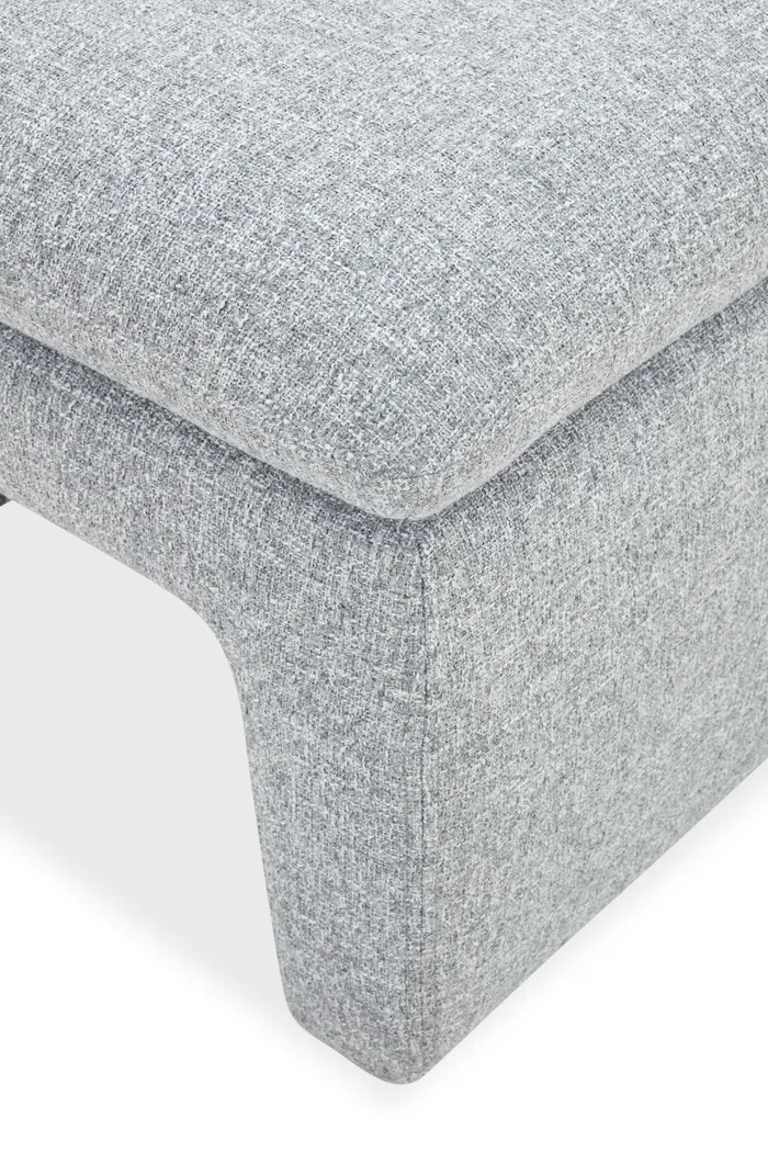 Maxine Gray Ottoman - Image 5