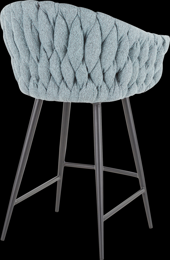 Maxine Lane Blue Counter Height Stool - Thumbnail - Image 3