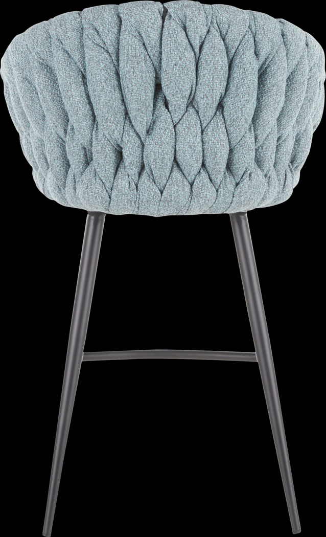 Maxine Lane Blue Counter Height Stool - Thumbnail - Image 4