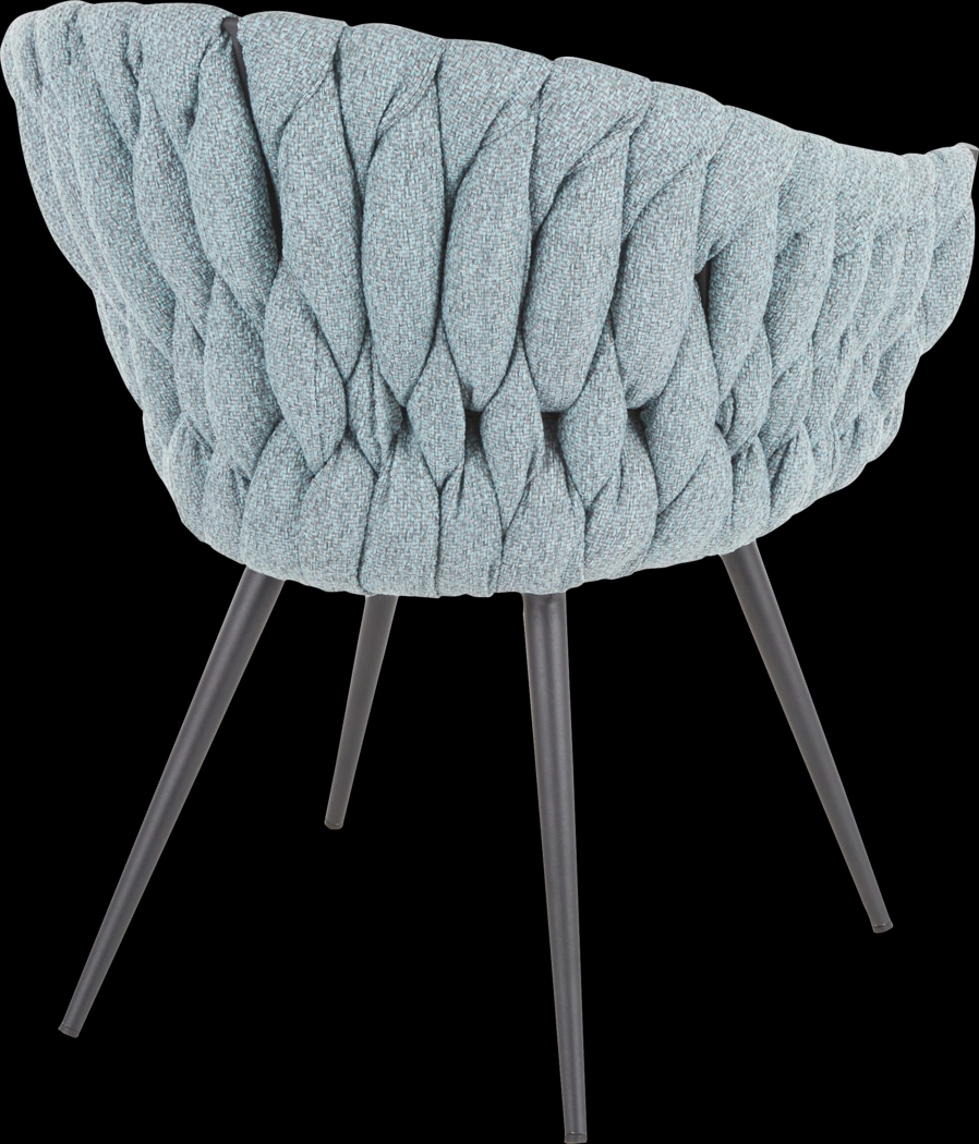 Maxine Lane Blue Side Chair - Thumbnail - Image 3