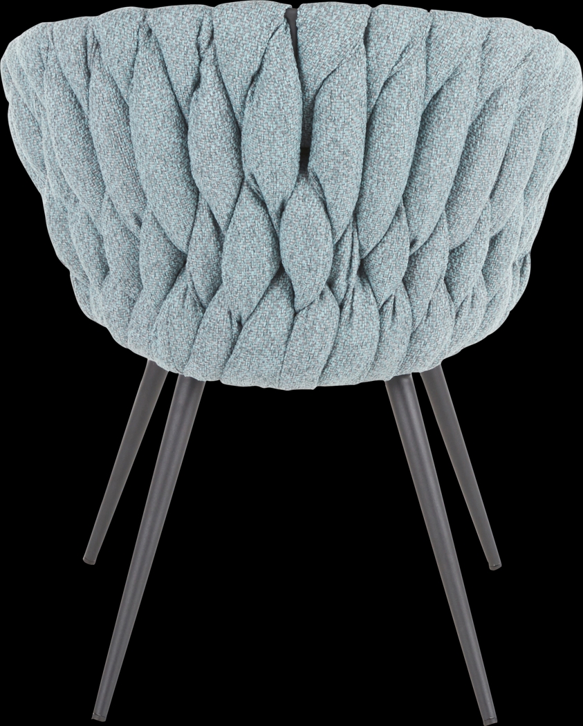 Maxine Lane Blue Side Chair - Thumbnail - Image 4