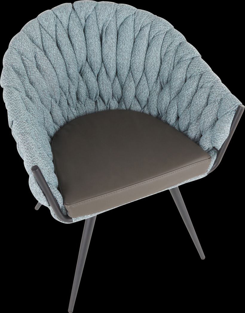 Maxine Lane Blue Side Chair - Thumbnail - Image 6