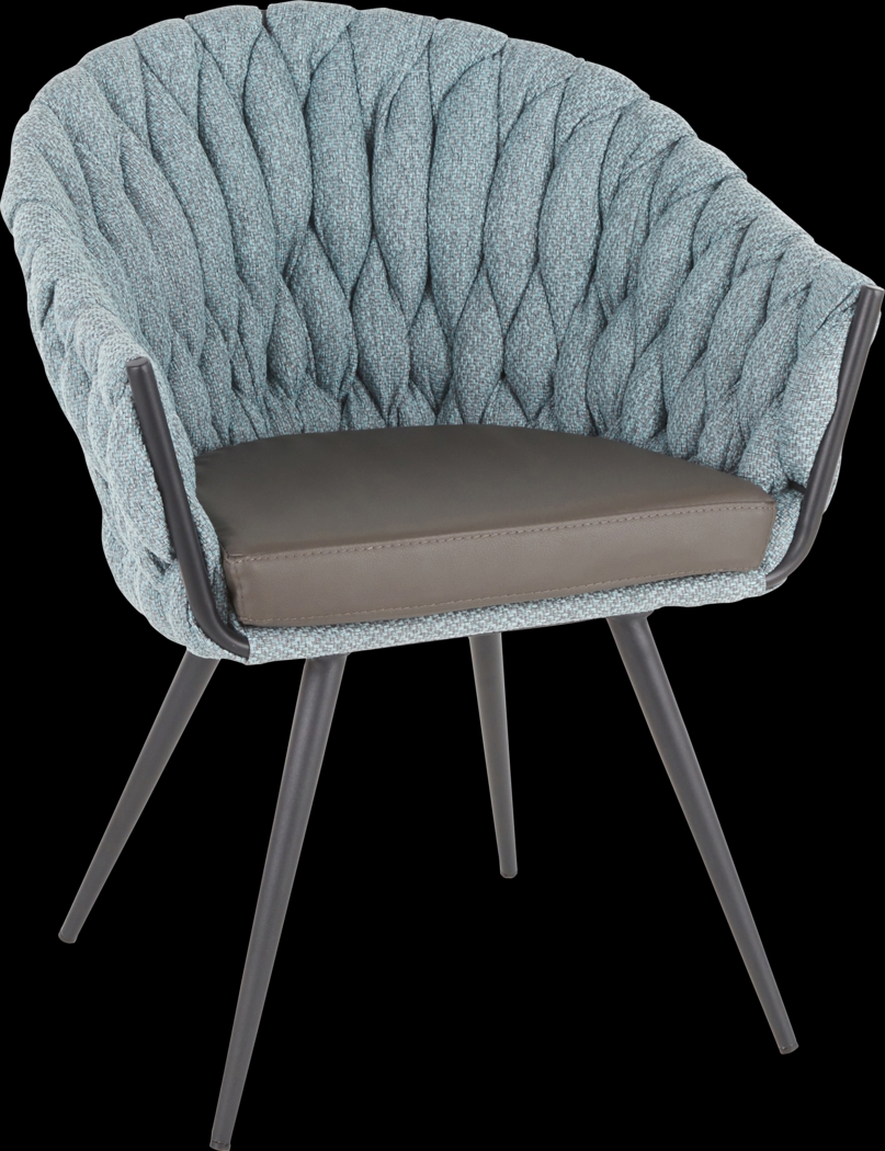 Maxine Lane Blue Side Chair - Thumbnail - Image 1