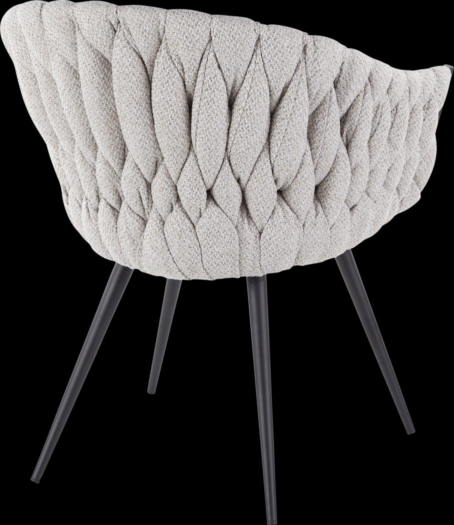 Maxine Lane Cream Accent Chair - Thumbnail - Image 3