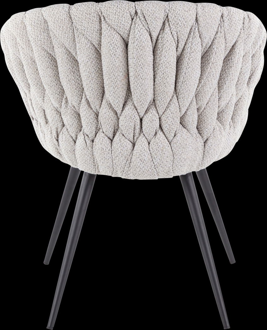 Maxine Lane Cream Accent Chair - Thumbnail - Image 4