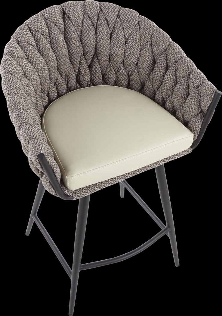 Maxine Lane Cream Counter Height Stool - Thumbnail - Image 6