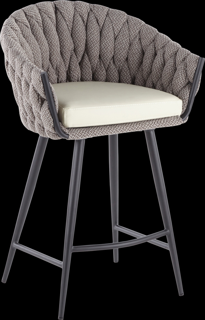 Maxine Lane Cream Counter Height Stool - Thumbnail - Image 1