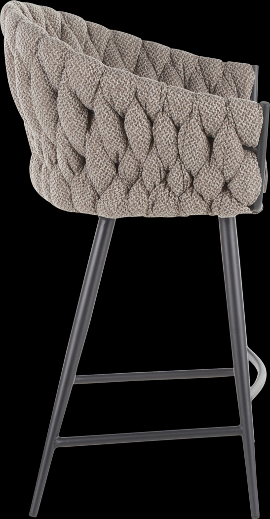 Maxine Lane Gray Counter Height Stool - Thumbnail - Image 2