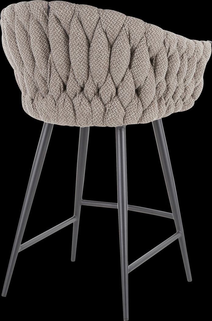 Maxine Lane Gray Counter Height Stool - Thumbnail - Image 3