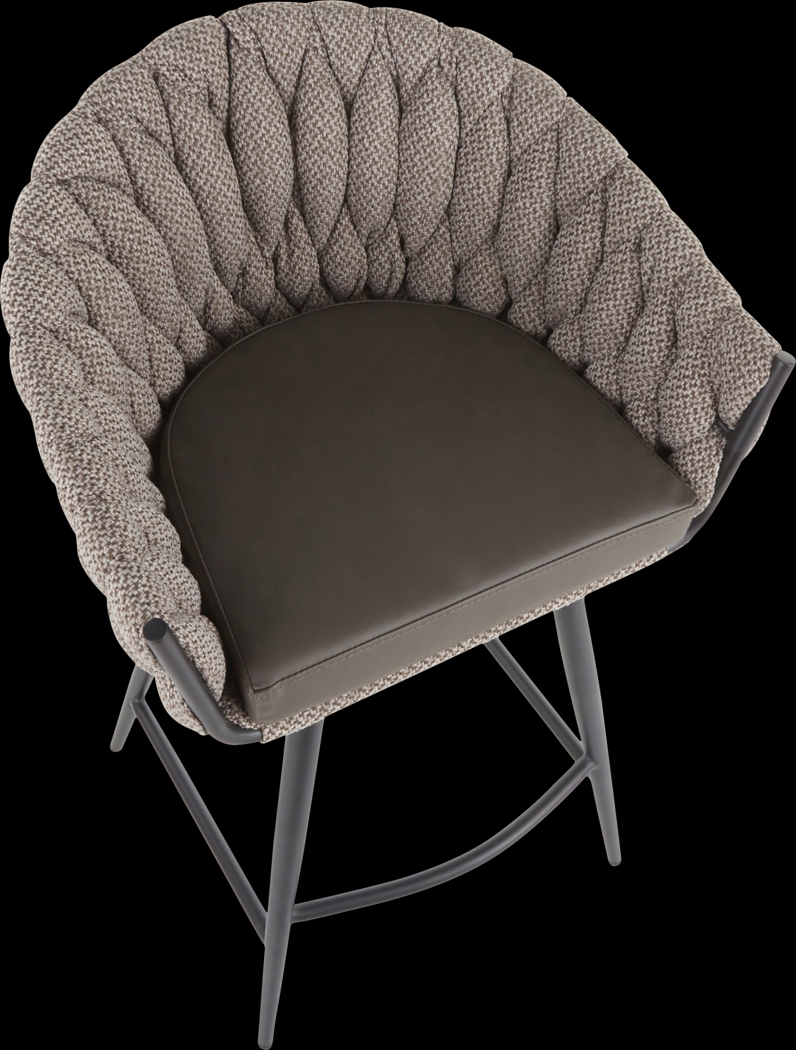 Maxine Lane Gray Counter Height Stool - Thumbnail - Image 6